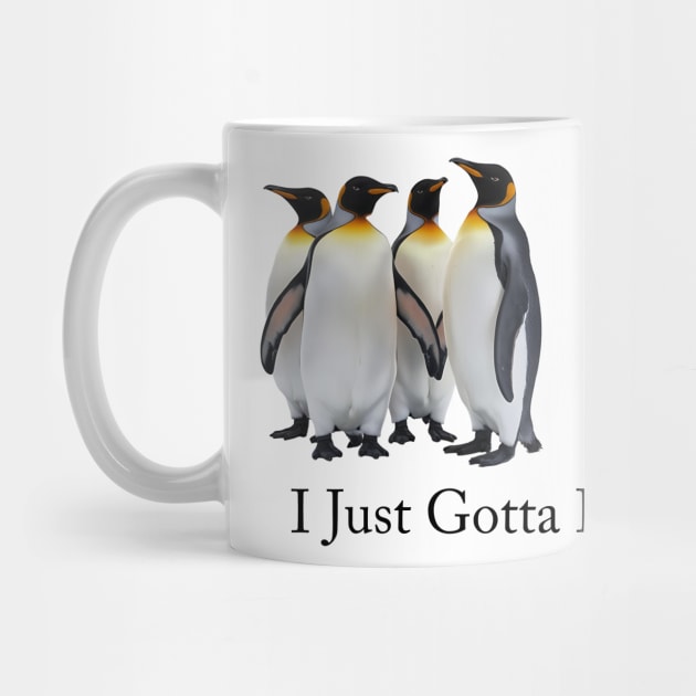 i just gotta be me penguin by ArtistTee ⭐⭐⭐⭐⭐